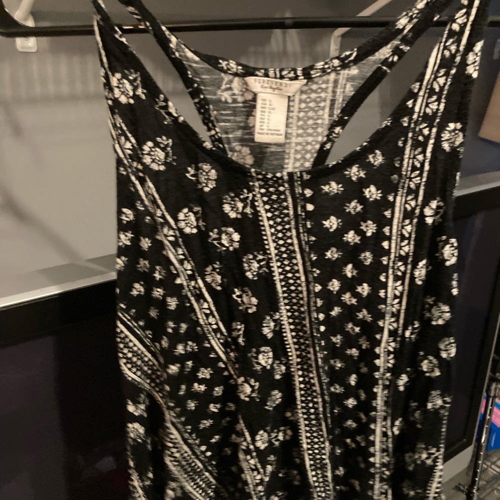 Floral tank top
